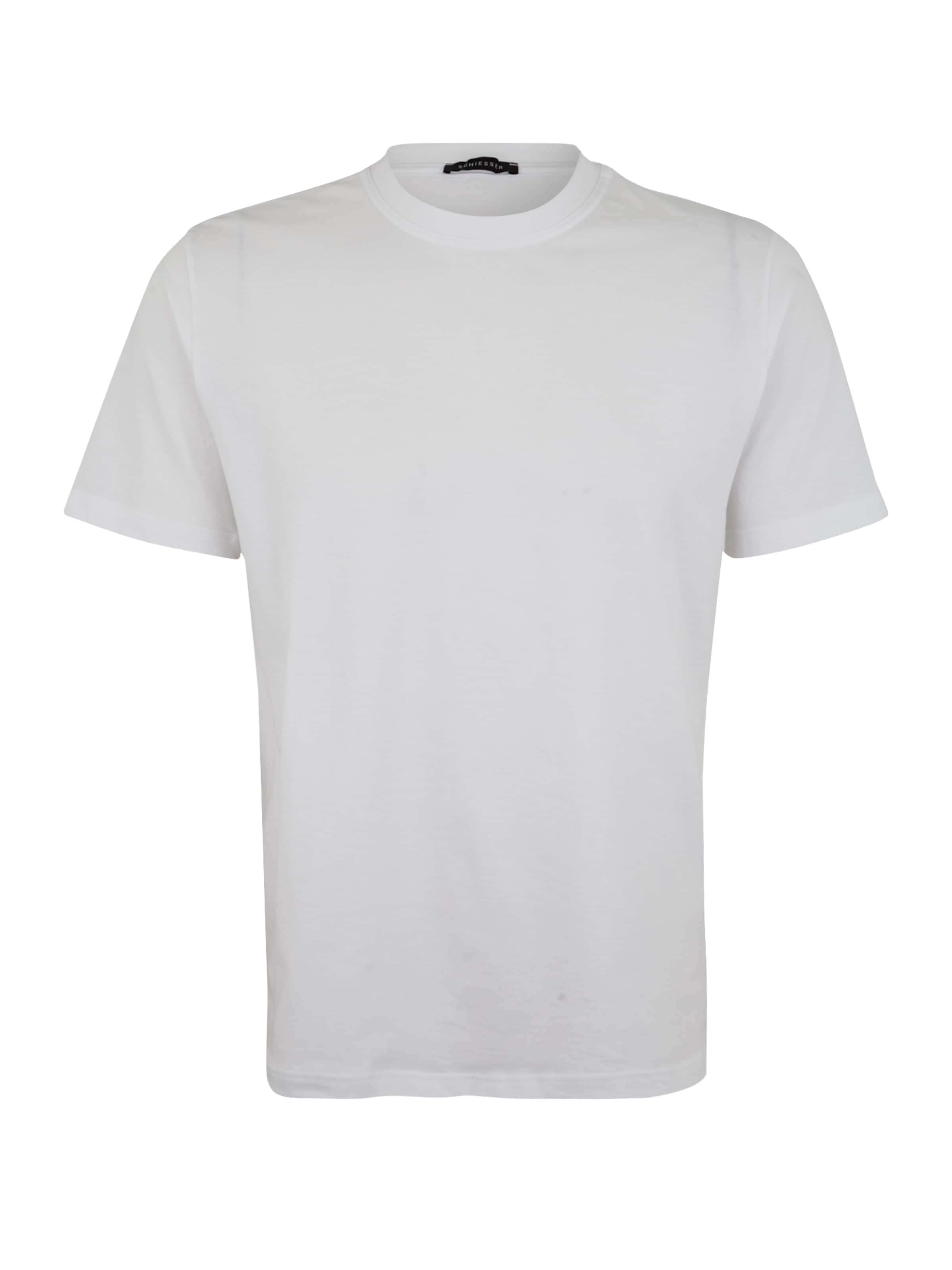 SCHIESSER Onderhemd in Wit: voorkant