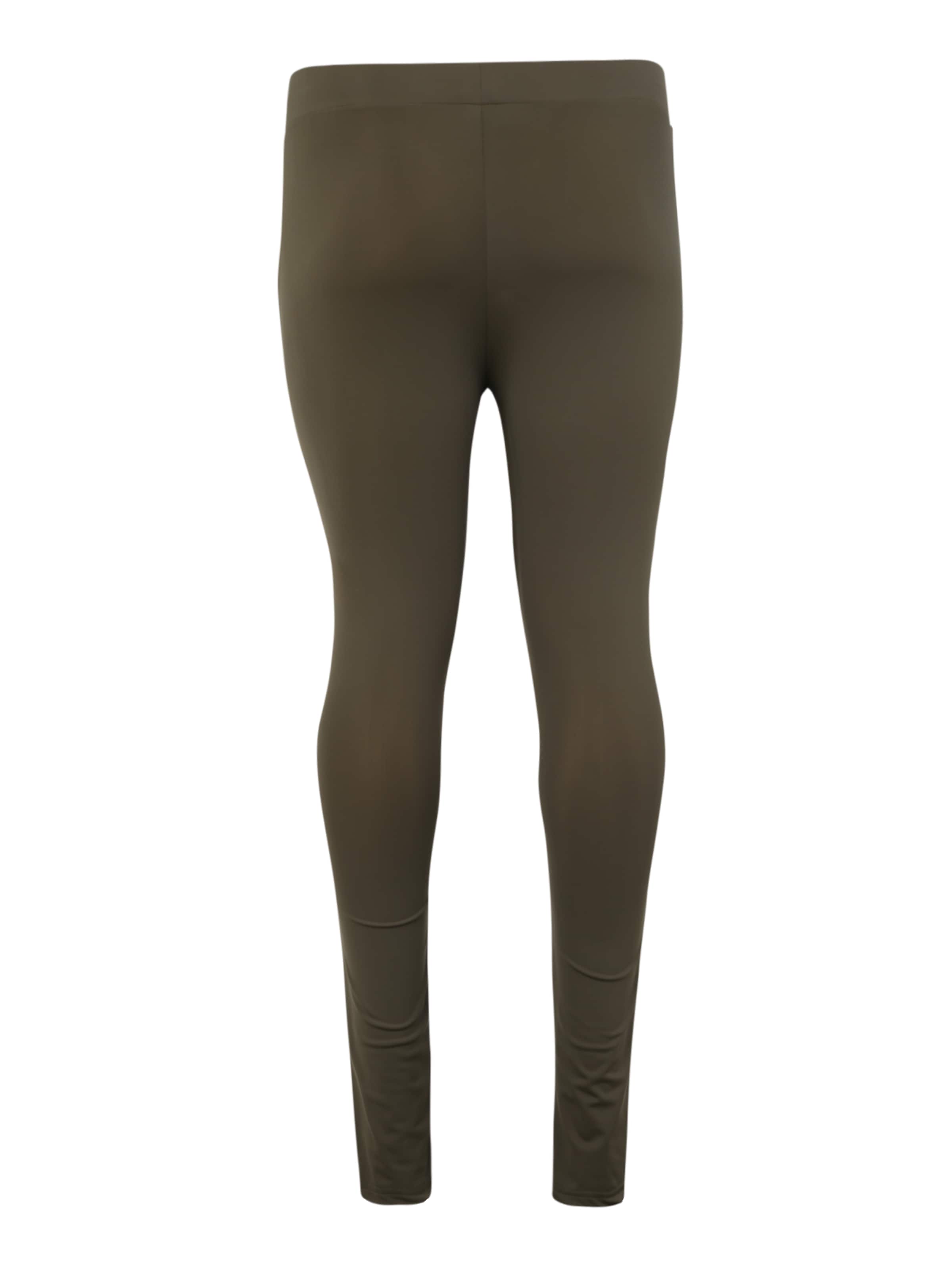 Urban Classics Skinny Leggings 'Tech Mech' i grön