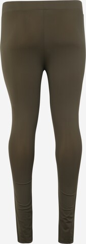 Urban Classics Skinny Leggings 'Tech Mech' in Green