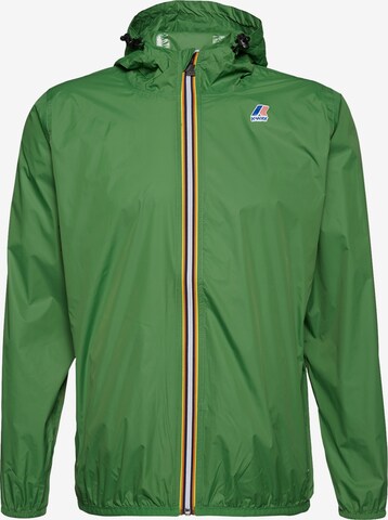 K-Way Weatherproof jacket 'Claude 3.0' in Green: front