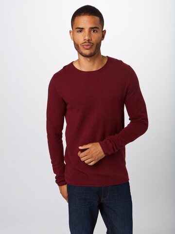 QS Sweter w kolorze czerwony