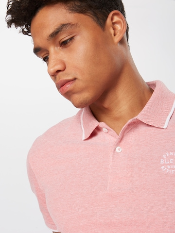 BLEND Poloshirt in Pink