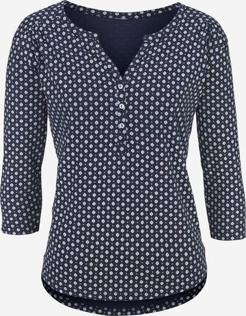 LASCANA Blouse in Blauw: voorkant