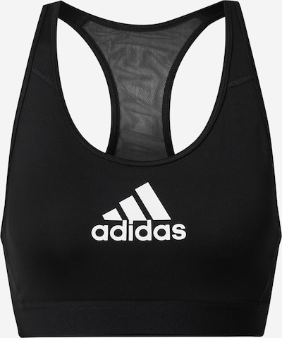 Reggiseno sportivo ADIDAS SPORTSWEAR di colore nero / bianco, Visualizzazione prodotti