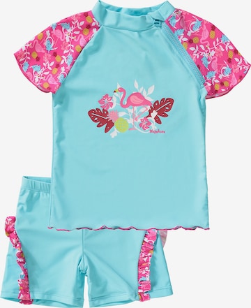 PLAYSHOES UV Protection 'Flamingo' in Blue
