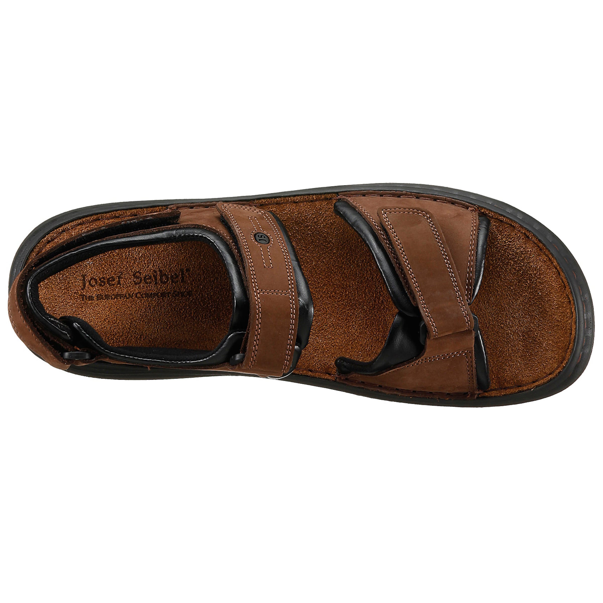 JOSEF SEIBEL Sandals 'Rafe' in Brown