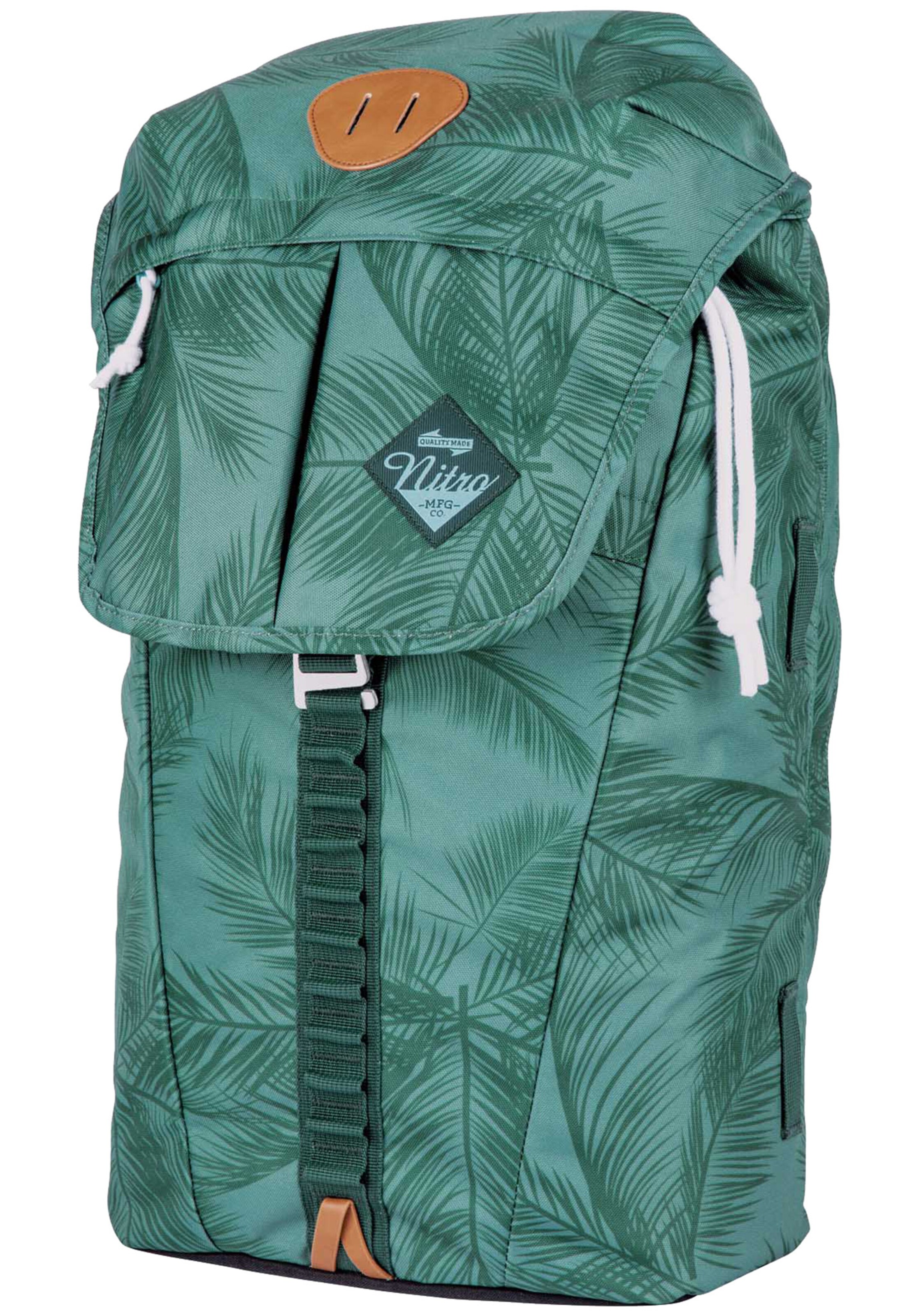 NITRO Sportrugzak 'Cypress' in Groen: voorkant