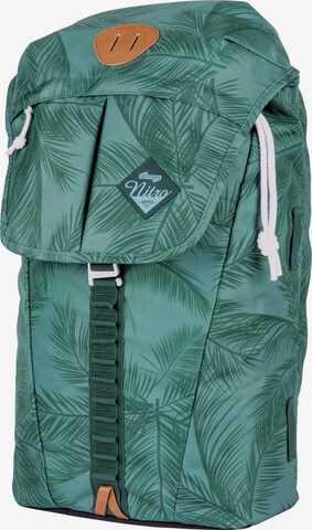 NITRO Sports Backpack 'Cypress' in Green: front