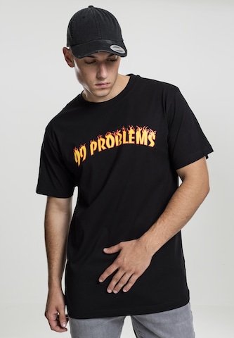 Mister Tee T-Shirt '99 Problems Flames' in Schwarz