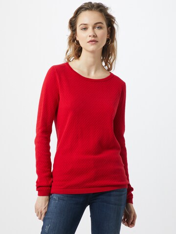 VERO MODA Sweater 'VMCare' in Red: front
