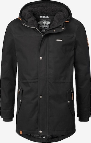 Parka d’hiver 'Manaka' NAVAHOO en noir : devant