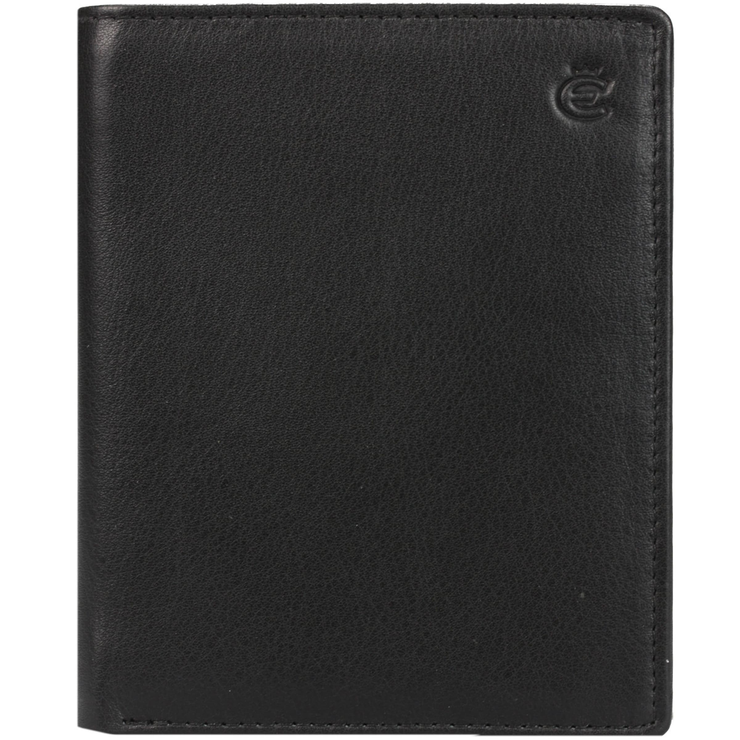 Portamonete 'Eco' di Esquire in nero: frontale