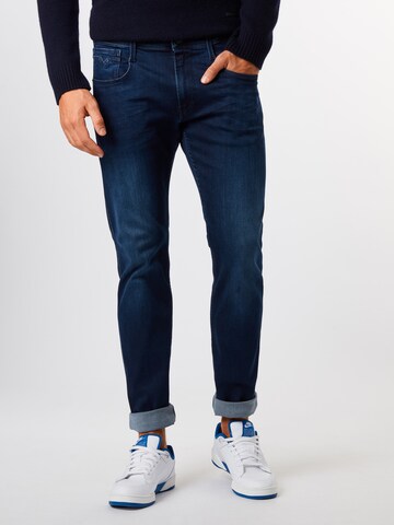 REPLAY Slimfit Jeans 'Anbass' in Blau: predná strana