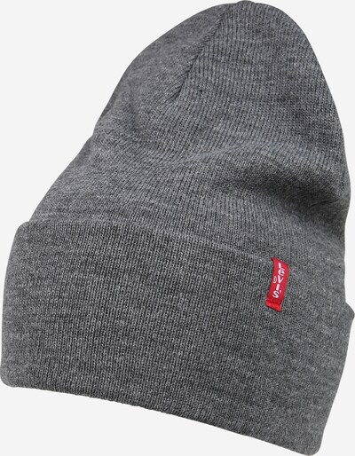 LEVI'S ® Bonnet 'Slouchy' en gris foncé, Vue avec produit