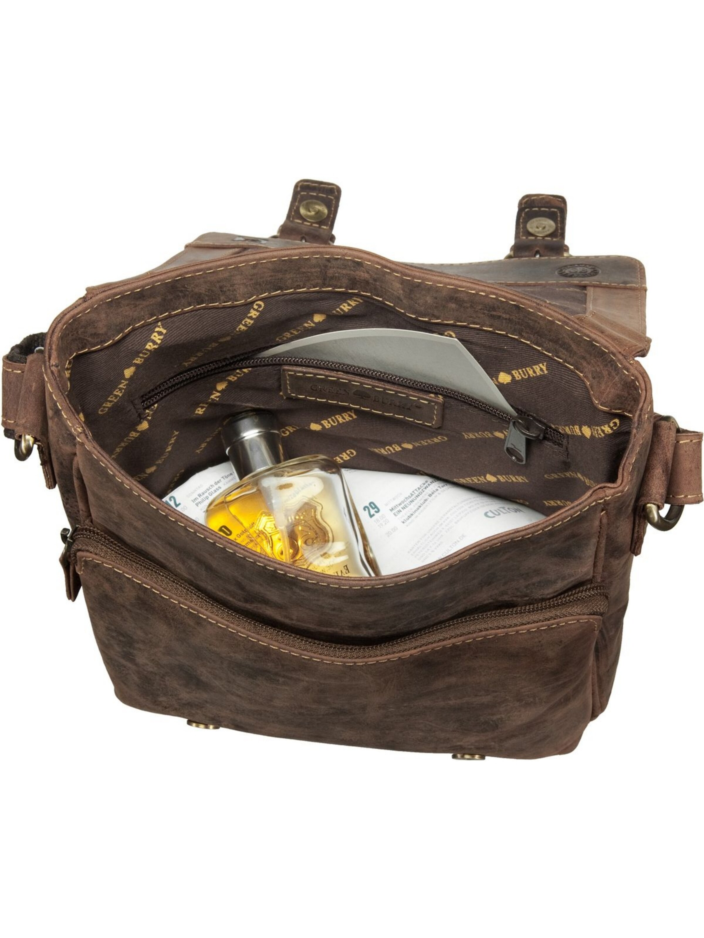 Sac à bandoulière GREENBURRY en marron