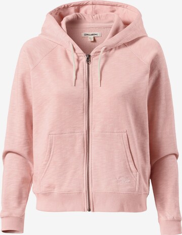 BILLABONG Fleecejacke 'Essential' in Pink: predná strana