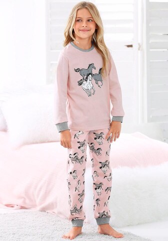 PETITE FLEUR Pajamas in Pink: front