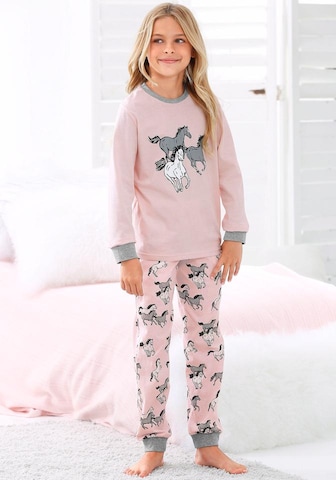 PETITE FLEUR Pyjama in Pink: predná strana