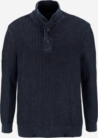 Man's World Sweater in Blue: front