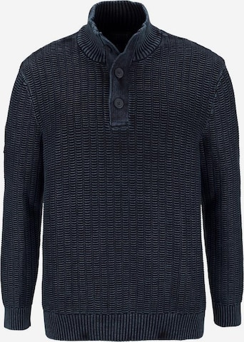 Man's World Sweater in Blue: front