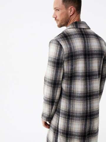 DAN FOX APPAREL Prehoden plašč 'Rafael' | črna barva: zadnja stran