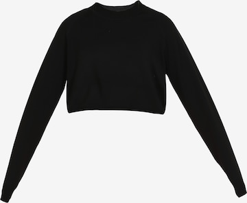 myMo ATHLSR Sweter sportowy w kolorze czarny: przód