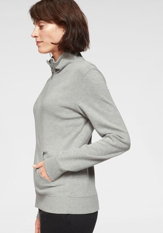 BENCH Zip-Up Hoodie in Grey