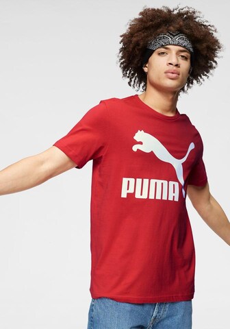 PUMA T-Shirt 'Classic' in Rot
