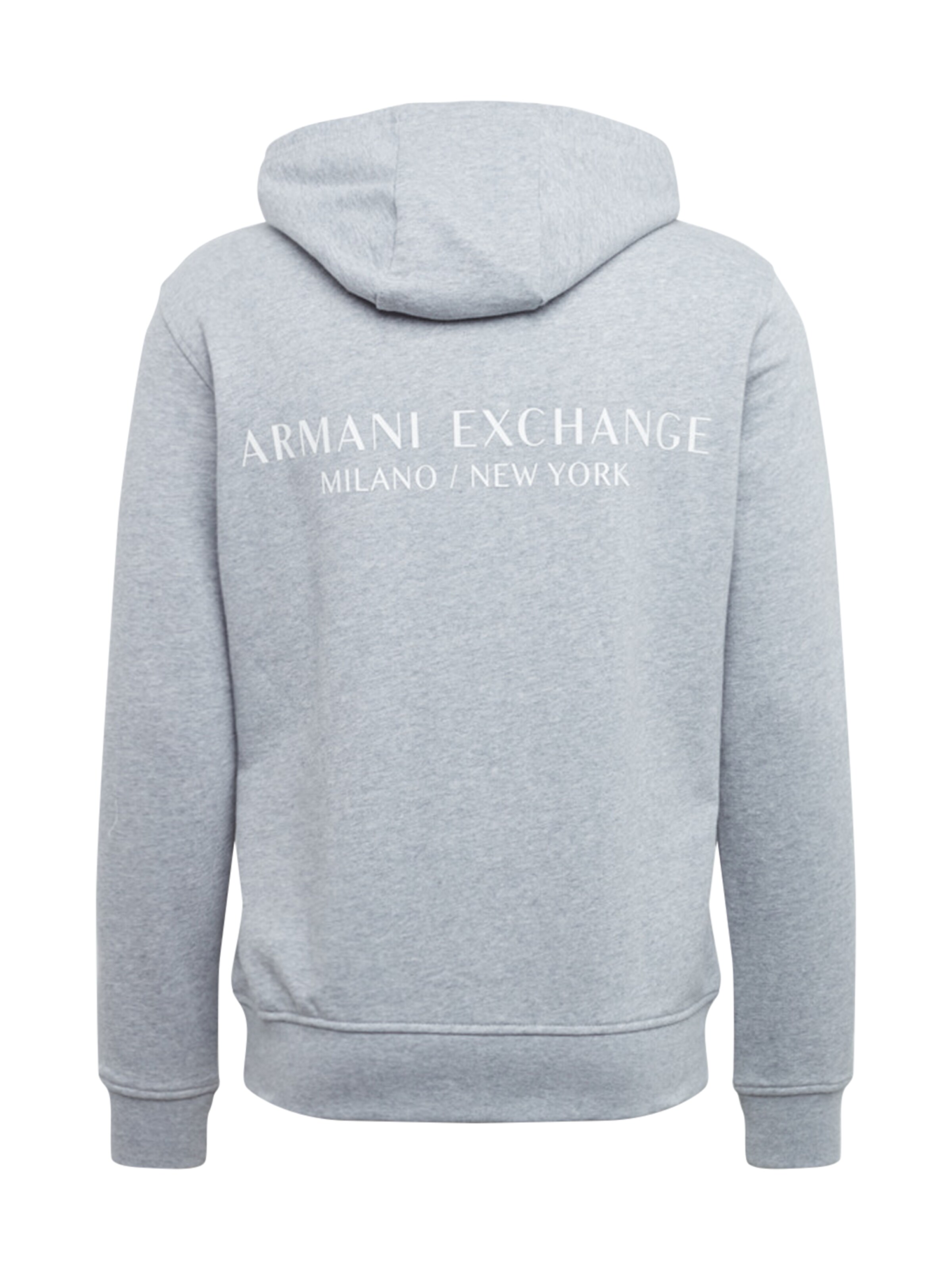 ARMANI EXCHANGE Regular fit Μπλούζα φούτερ σε γκρι
