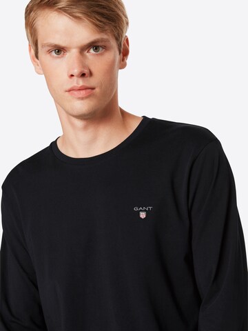 juoda GANT Standartinis modelis Marškinėliai