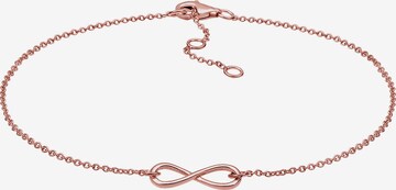 ELLI Fußschmuck Infinity Unendlichkeit in Gold: predná strana