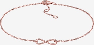 ELLI Fußschmuck Infinity Unendlichkeit in Gold: predná strana