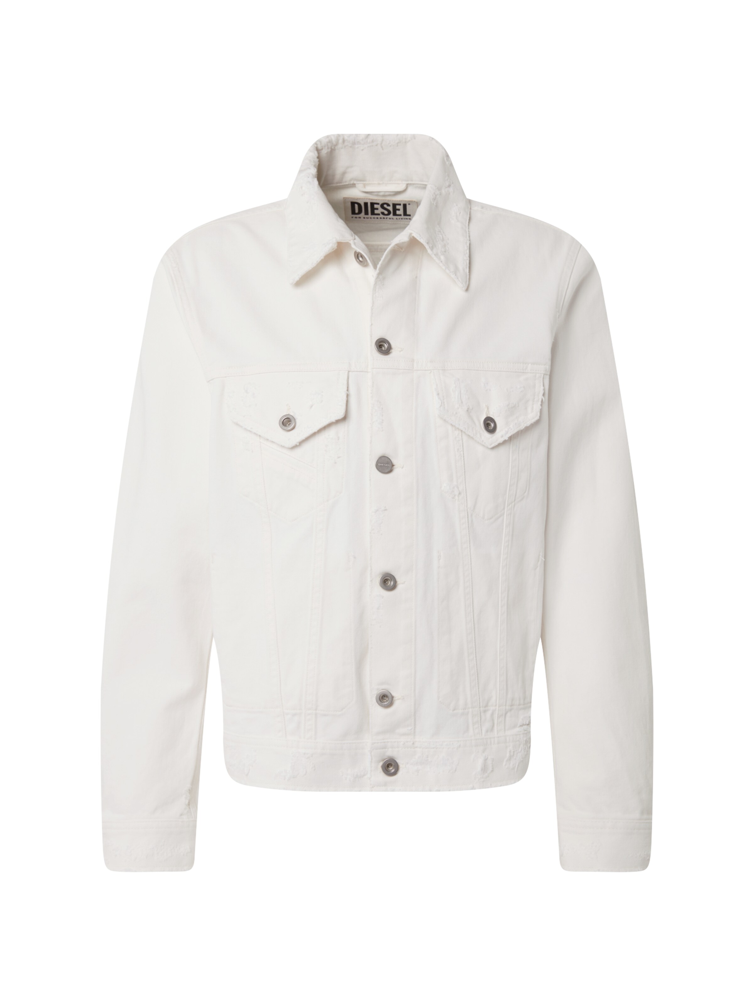 DIESEL - Tussenjas 'D-BRAY JACKE' in de kleur White denim