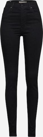 Skinny Jean 'Mile High Super Skinny' LEVI'S ® en noir : devant