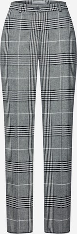 Regular Pantaloni cu dungă 'Maine' de la BRAX pe gri: față