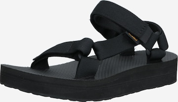 TEVA Sandals in Black: front