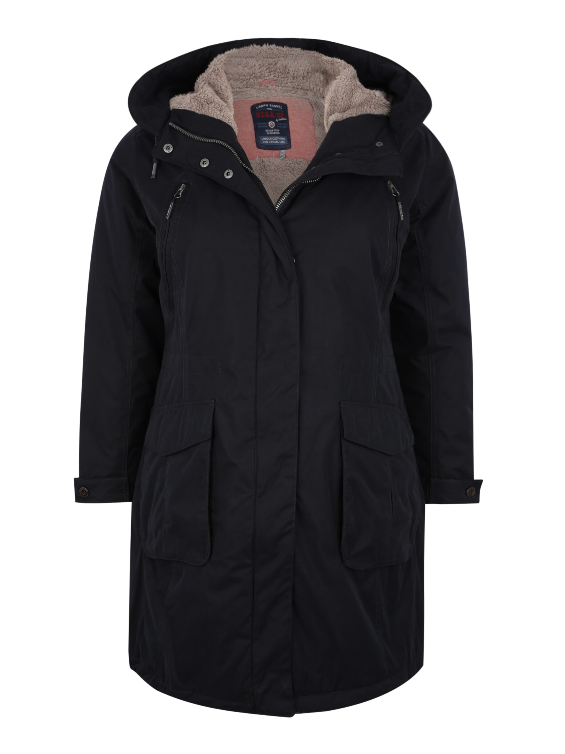 G.I.G.A. DX - Outdoorjas 'Mawota' in de kleur Navy