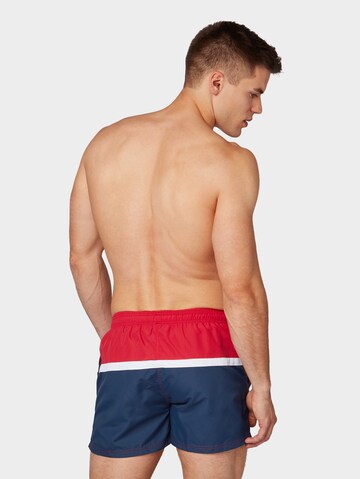 Regular Shorts de bain TOM TAILOR en bleu