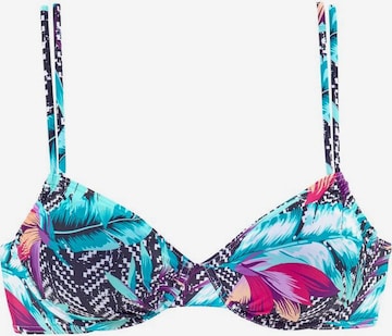 Push-up Hauts de bikini 'Jane' VENICE BEACH en mélange de couleurs : devant