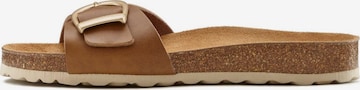 LASCANA Mules in Brown: front