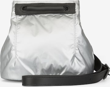 CAMPER Crossbody Bag in Silver: front