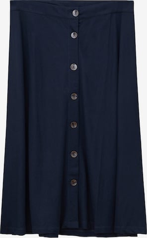 MANGO Rok 'Patricia' in Blauw: voorkant