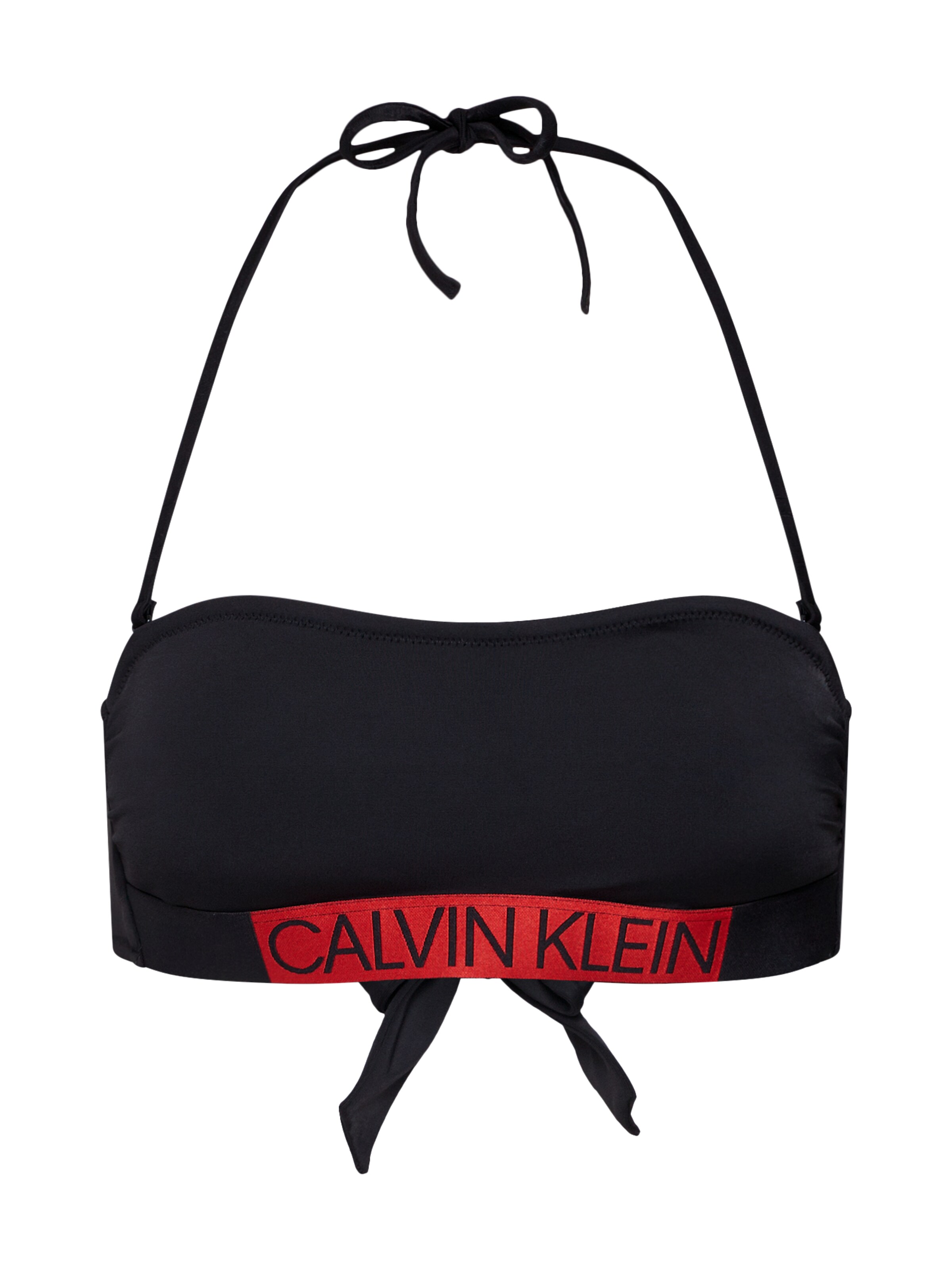 Calvin Klein Swimwear - Bikinitop 'BANDEAU-RP' in de kleur Rood