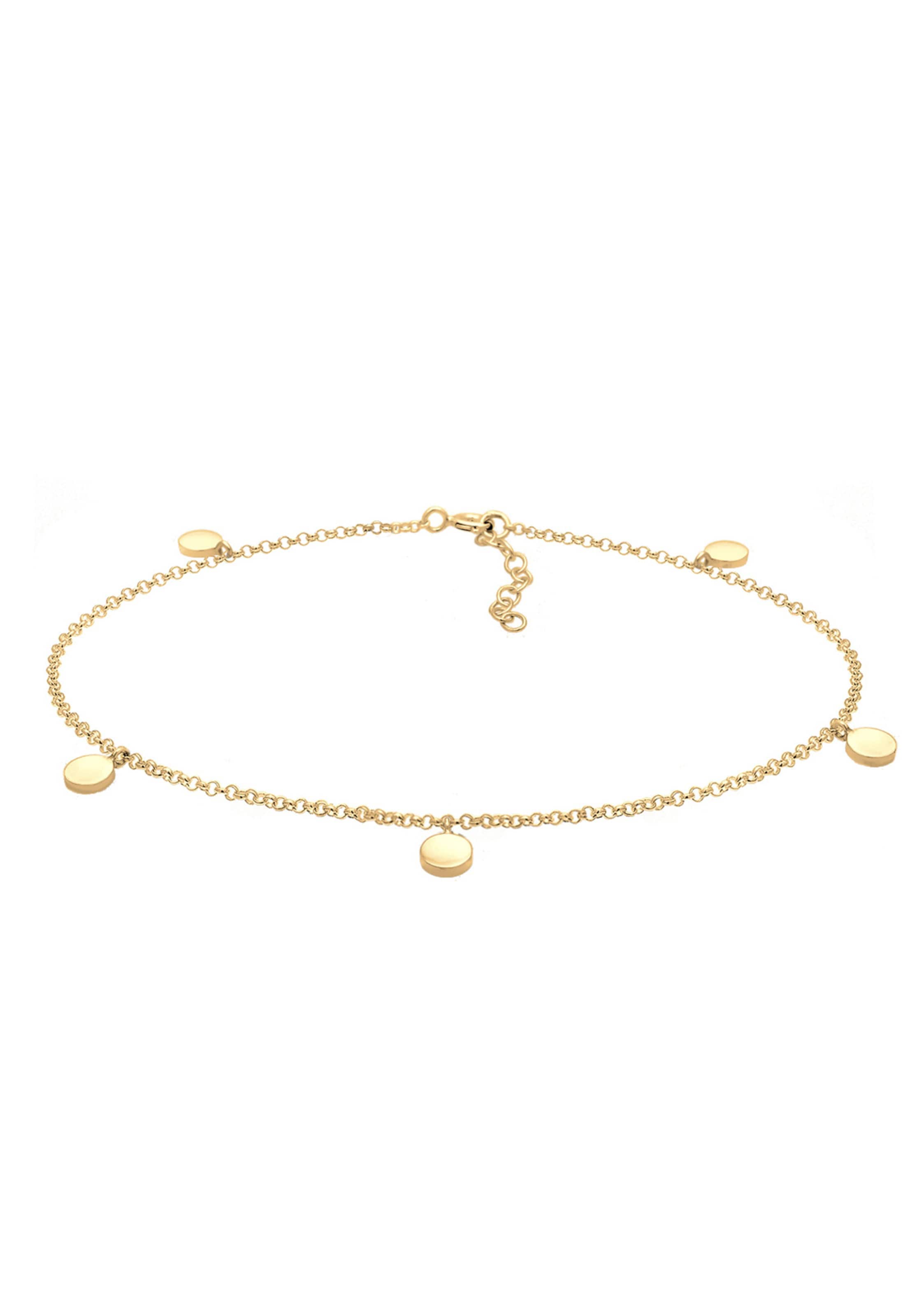 ELLI Voetsieraden 'Geo' in Goud: voorkant