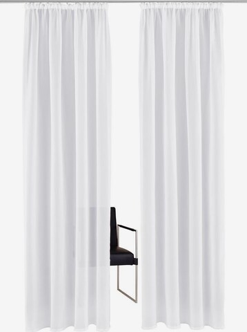 MY HOME Curtains & Drapes in White: front