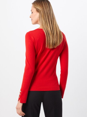 Pull-over COMMA en rouge : derrière