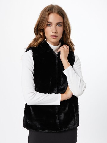 Gilet 'Malou' ONLY en noir : devant