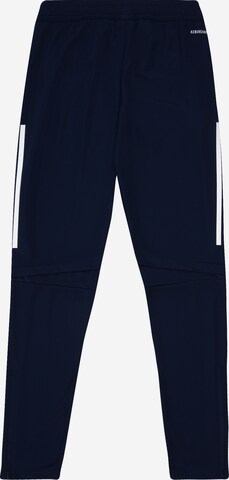 Regular Pantaloni sport 'Condivo 20' de la ADIDAS PERFORMANCE pe albastru: față