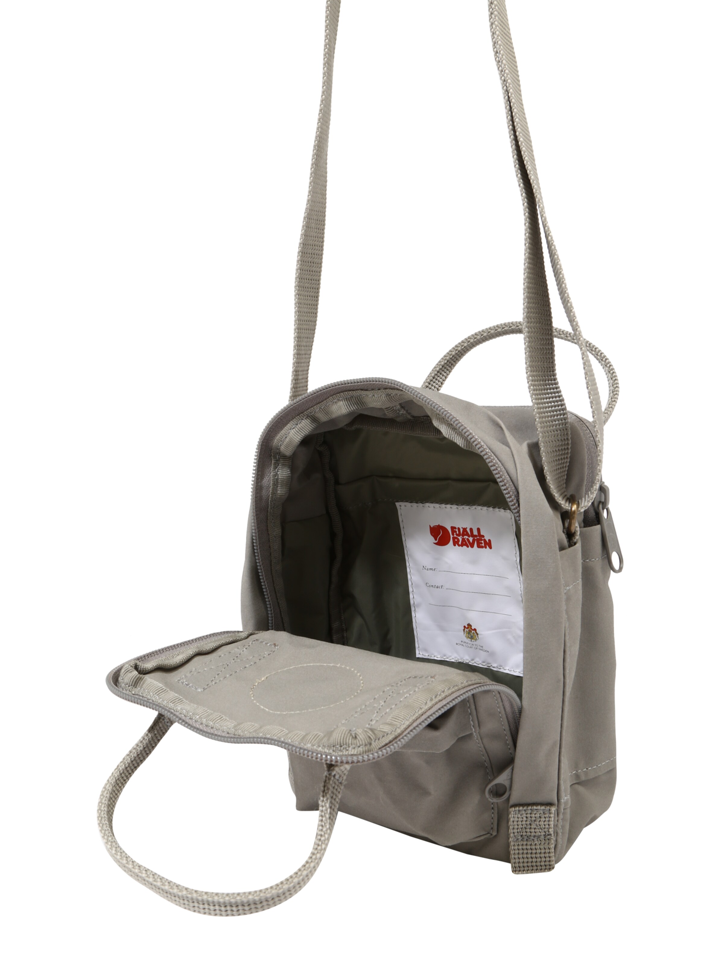 Borsa a tracolla 'Kånken' di Fjällräven in grigio