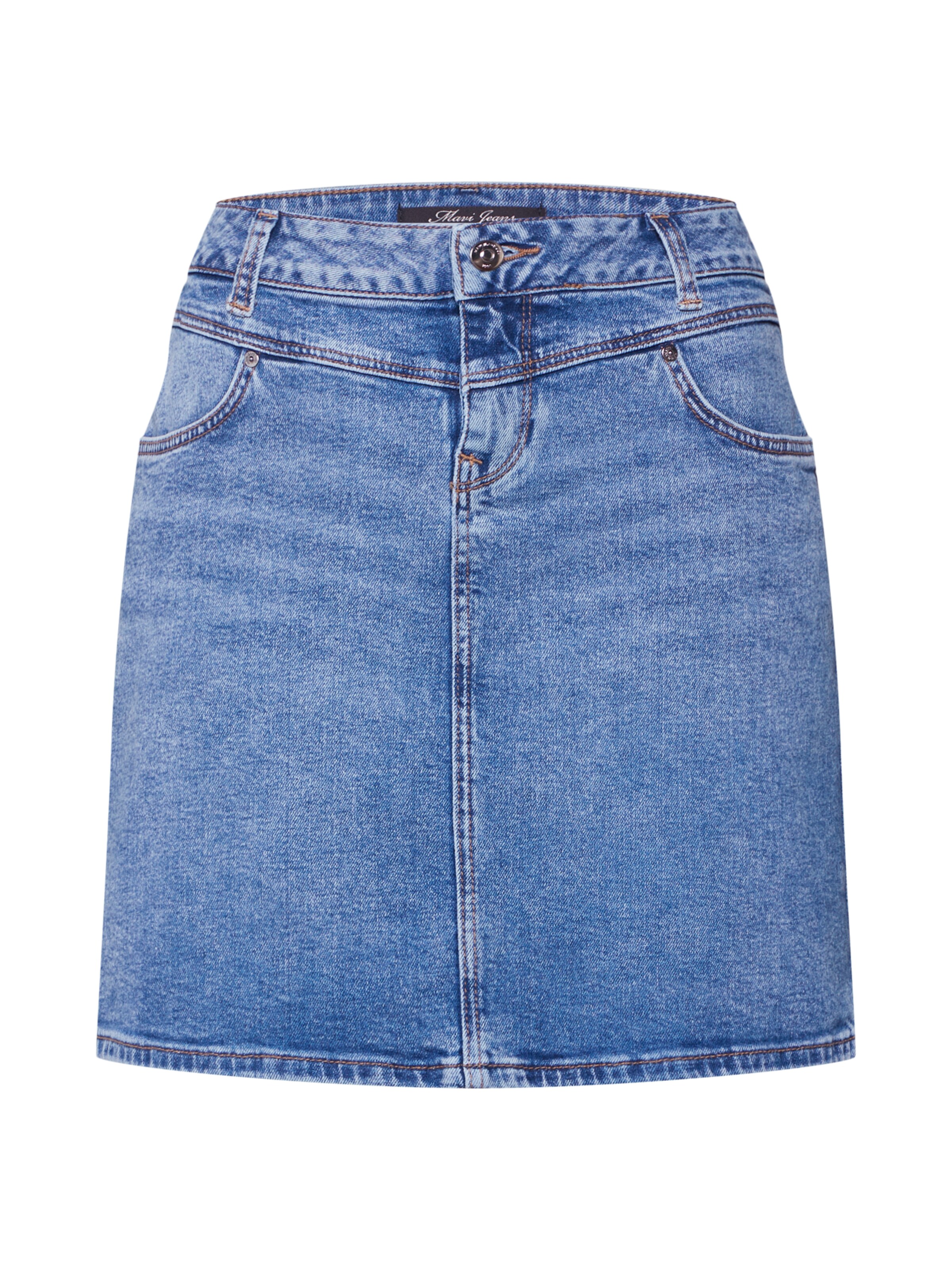 Mavi - Rok 'Alice' in de kleur Blauw denim